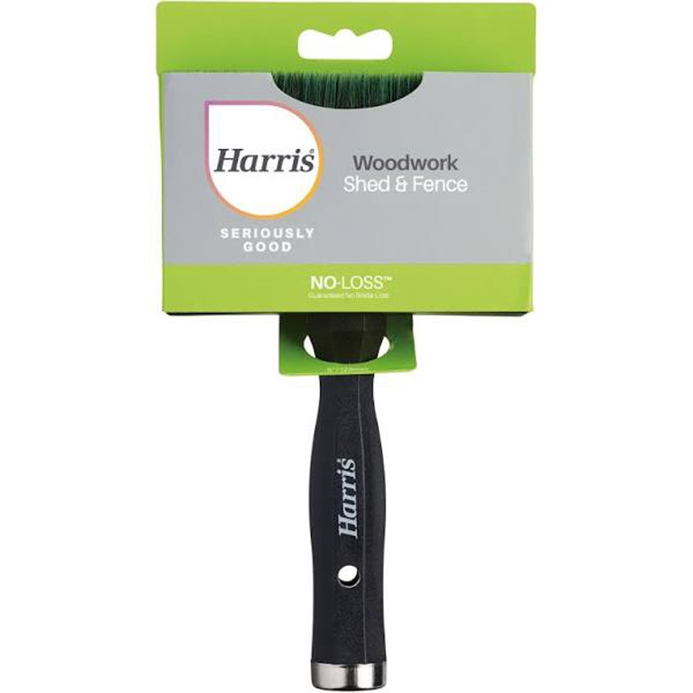 Harris 5" Seriously Good Shed & Fence Natural Bristle Angle Brush 102031100