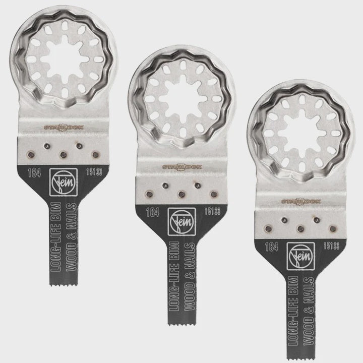 Fein 63502184220 Starlock 30 x 10mm E-Cut Long-Life Saw Blade Pack of 3