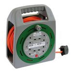 SMJ CT2010 20m 4 Socket 10 Amp Extension Socket Cable Reel