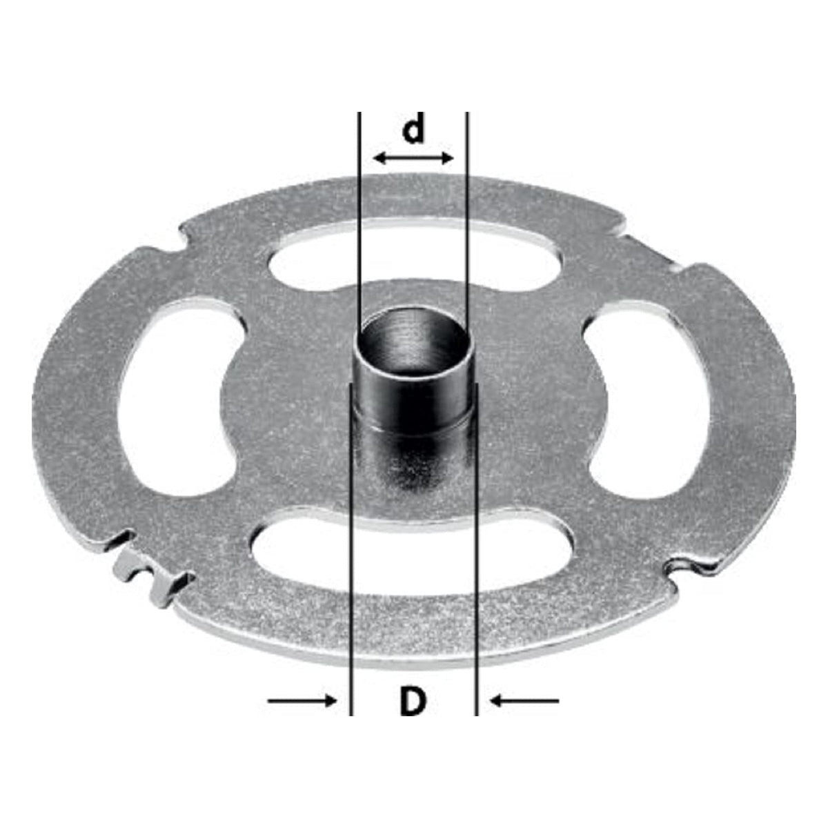 Festool 486030 Copying Ring / Guide Bush KR-D17/OF 900