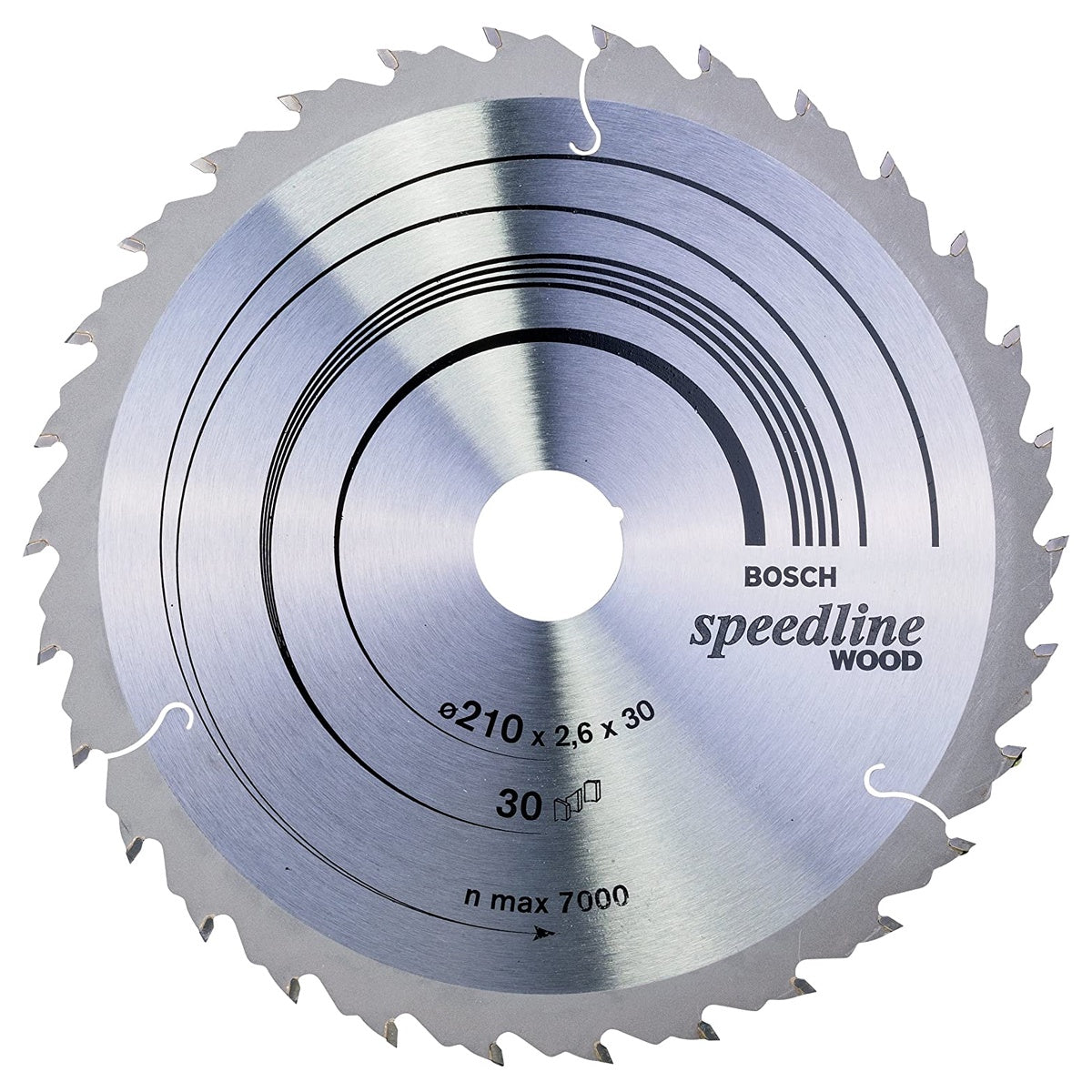 Bosch 210mm 30T Speedline Wood Circular Saw Blade 2608640803