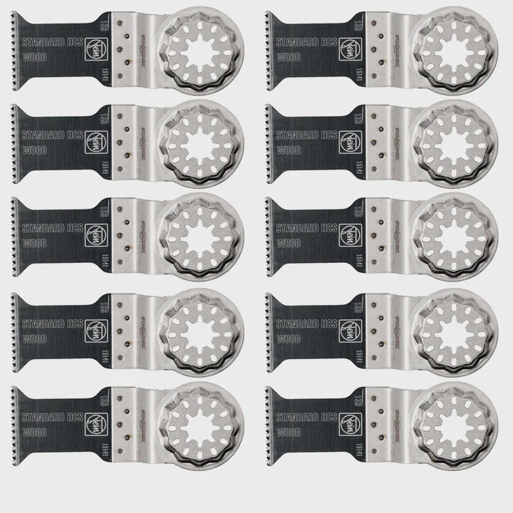 Fein 63502133240 Starlock 50 x 35mm E-Cut Standard Saw Blade Pack of 10