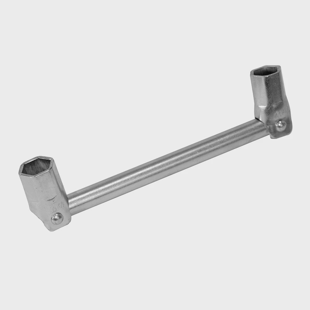 Silverline 101528 Double-Ended Scaffold Spanner 7/16in & 1/2in
