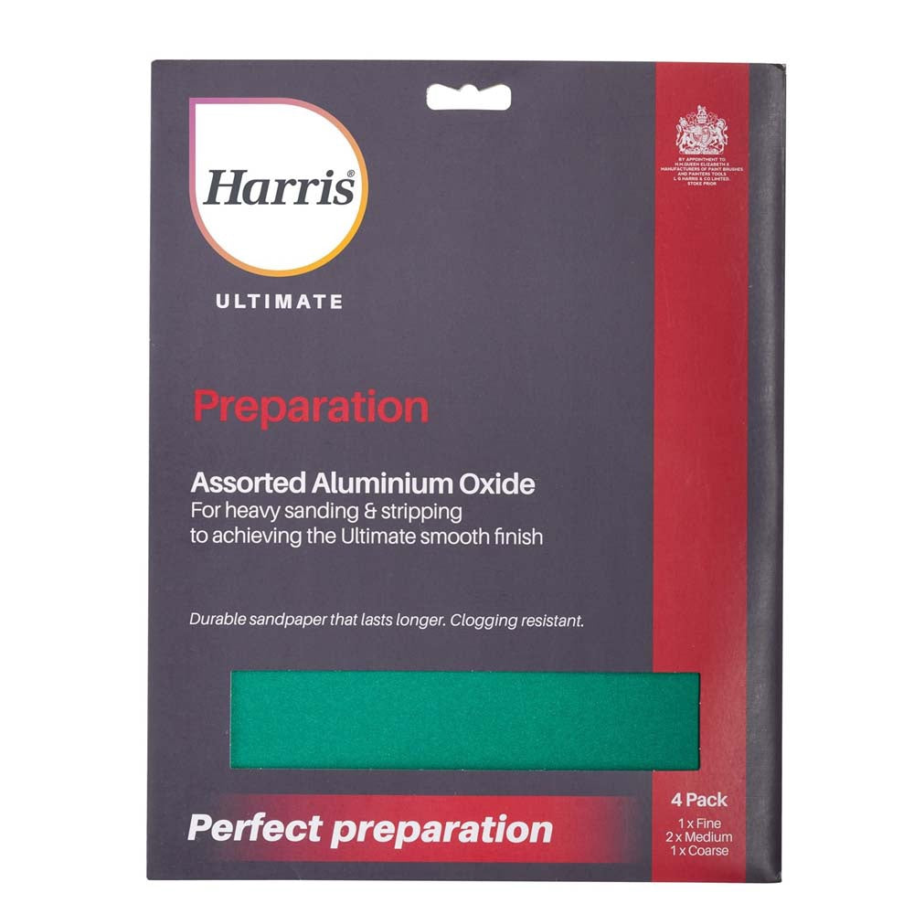Harris Ultimate Wet & Dry Finishing Paper 4pk 103064204