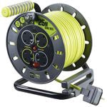 Masterplug 4-Socket Open Cable Reel 25m 240V/13A OMU25134SL-PX