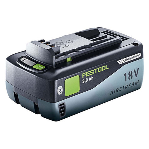Festool BP18 18V Li-Ion 8.0Ah High Power Air Stream Battery With Bluetooth 577323