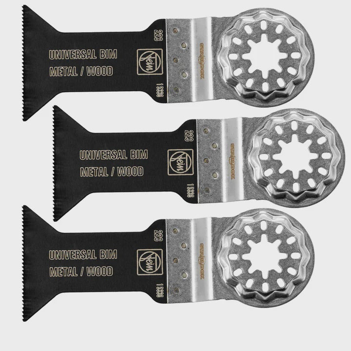 Fein 63502223220 Starlock 55 x 44 mm E-Cut Universal Saw Blade Pack of 3