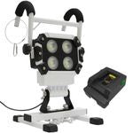 Tuff T4000-240V Hybrid Work Light with Power Tool Adapter 5 in 1