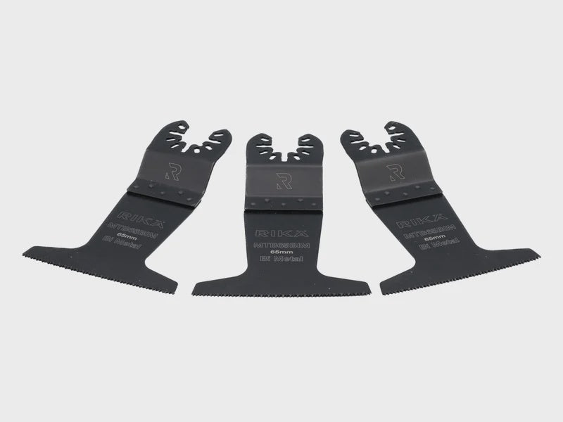 RIKA MTB64BIM 64mm Universal Bi-Metal Multi Tool Saw Blade 3pk MTBR012