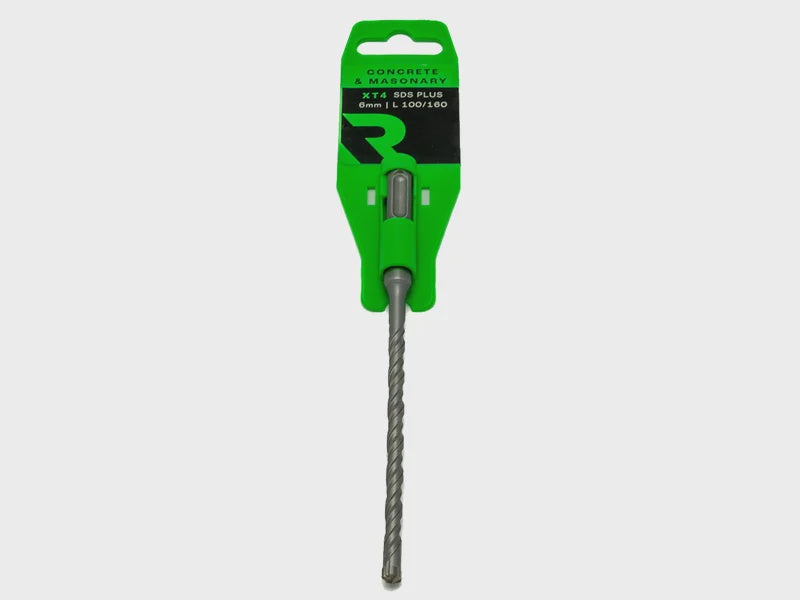 RIKA SDSR054 SDS Plus Drill Bit XT4 Cutter 6 x 160mm
