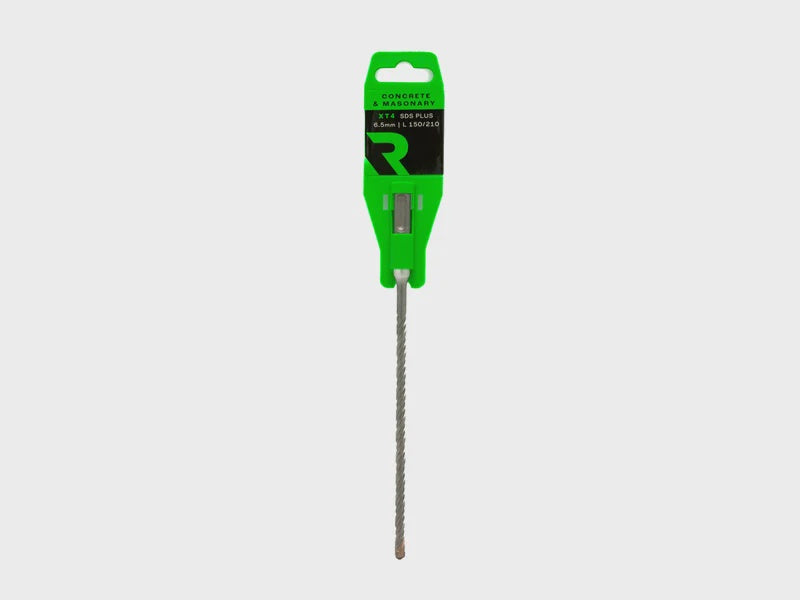 RIKA SDSR061 SDS Plus Drill Bit XT4 Cutter 6.5 x 210mm