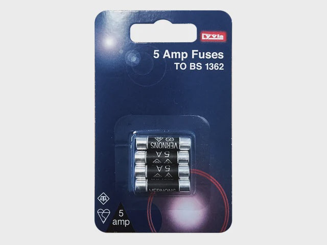 Dencon DCN1005 5A Fuse (Pack of 4)