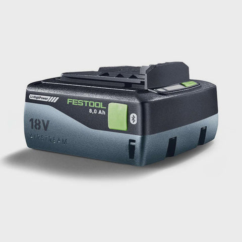 Festool BP18 18V Li-Ion 8.0Ah High Power Air Stream Battery With Bluetooth 577323