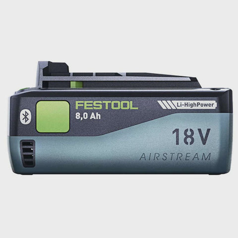 Festool BP18 18V Li-Ion 8.0Ah High Power Air Stream Battery With Bluetooth 577323