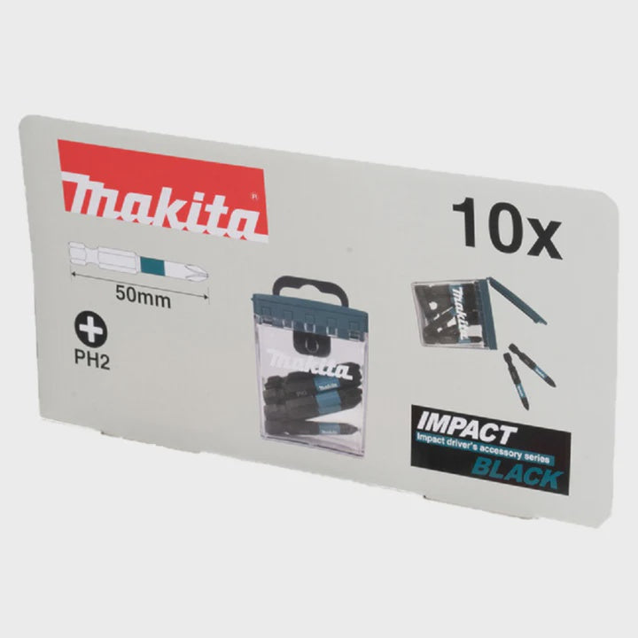 Makita PH2 50mm Screw Bit Set E-12407