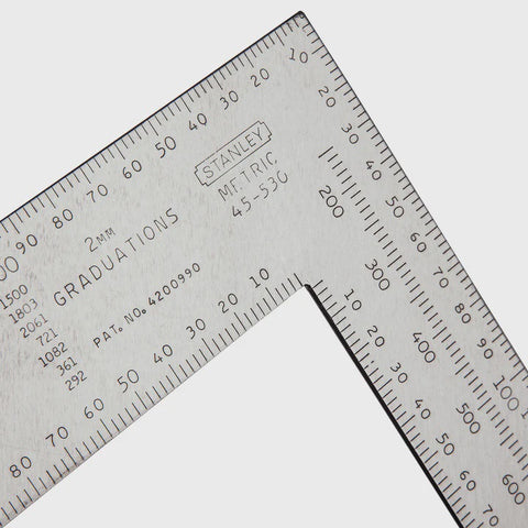 Stanley 1-45-530 Metric Roofing Square 600 x 400mm STA145530