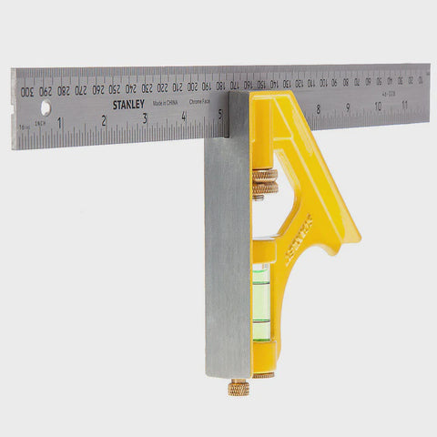 Stanley 2-46-028 Die Cast Combination Square 300mm/12" STA246028