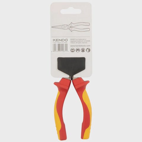 Kendo 160mm VDE Long Nose Plier