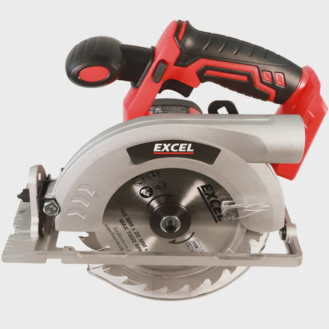 Excel 18V Cordless 165mm Circular Saw Body Only (Battery & Charger Not Included)