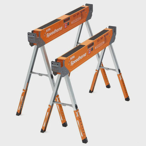 Bora Speedhorse Adjustable Sawhorse Pack of 2 - BR-PM-4550