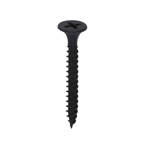 Timco 3.5 x 32mm Fine Thread Drywall Screws Bugle Head Black Phosphate (1000/Box) 00032DRY