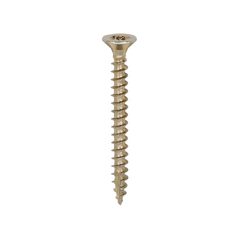 Timco 3.5 x 35mm Classic Multi-Purpose Screws Countsunk Head Yellow (200/Box) 35035CLAF
