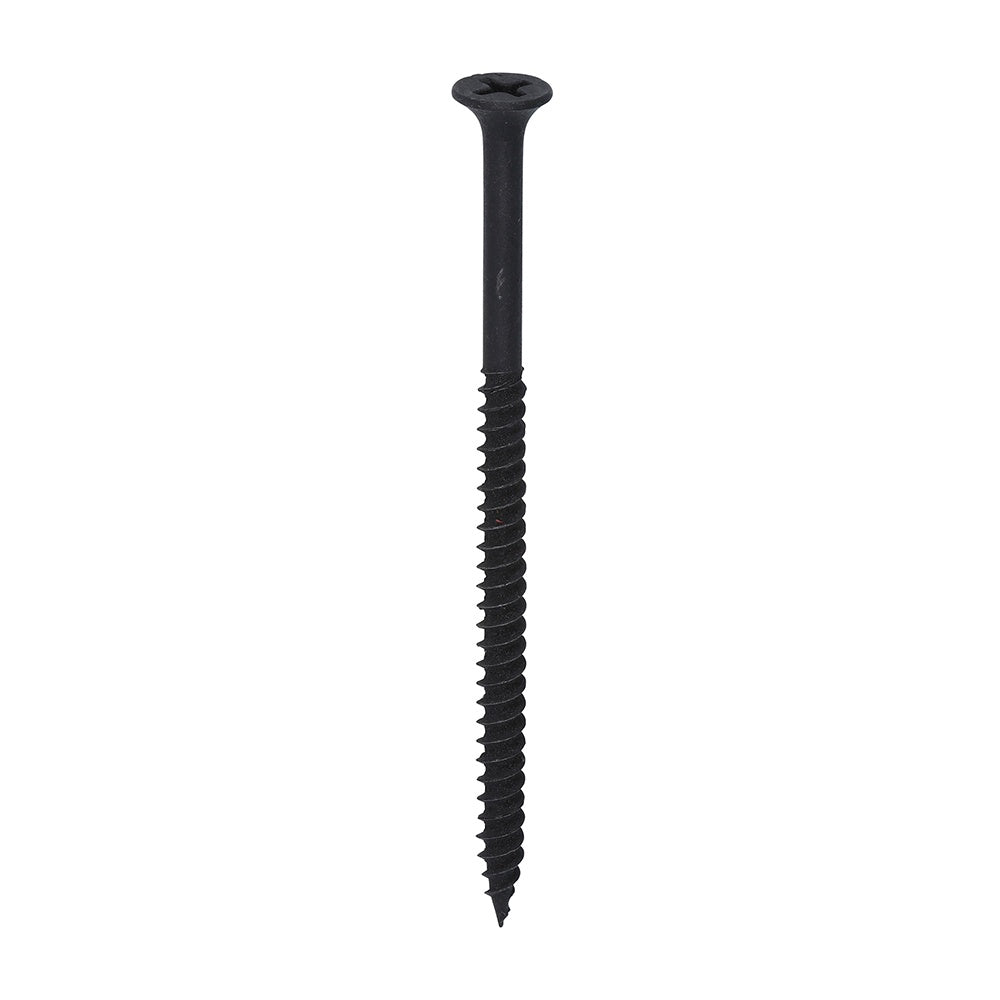 Timco 4.2 x 75mm Fine Thread Drywall Screws Bugle Head Black Phosphate (500/Box) 00075DRY