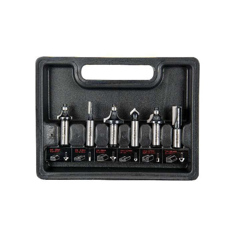 Trend 1/2in Router Cutter Set 6 Piece SET/SS11X1/2TC