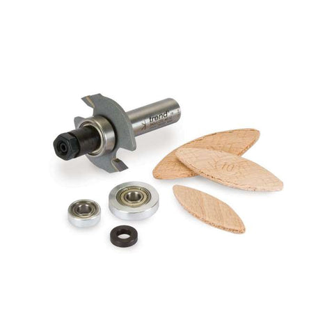Trend 1/4" Biscuit Jointer Set 342X1/4TC