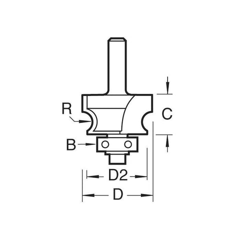 Trend 1/4" Corner Bead 3.2mm C140X1/4TC