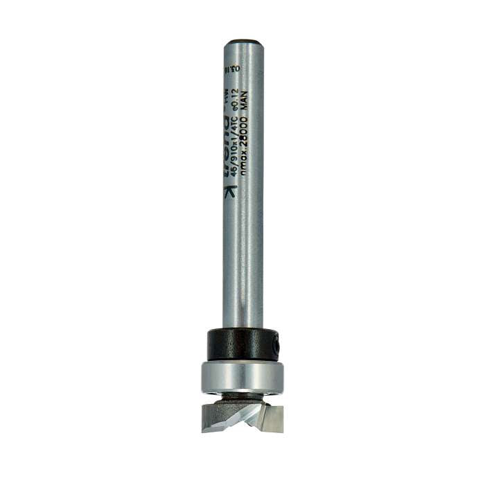 Trend 1/4" Guided Profiler 12.7mm dia x 4mm cut 46/910X1/4TC