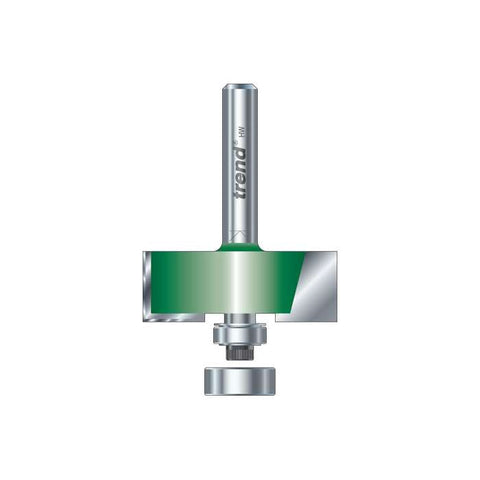 Trend 1/4" 35mm Dia. x 12.7mm Cut Self Guided Rebater C040X1/4TC