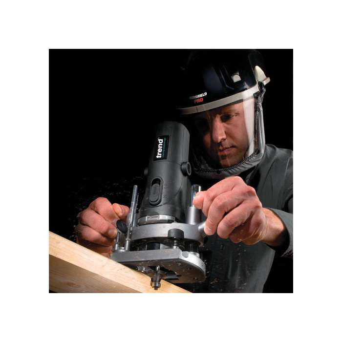 Trend T4ELK 1/4" Variable Speed Router 110V 850W c/w Kitbox