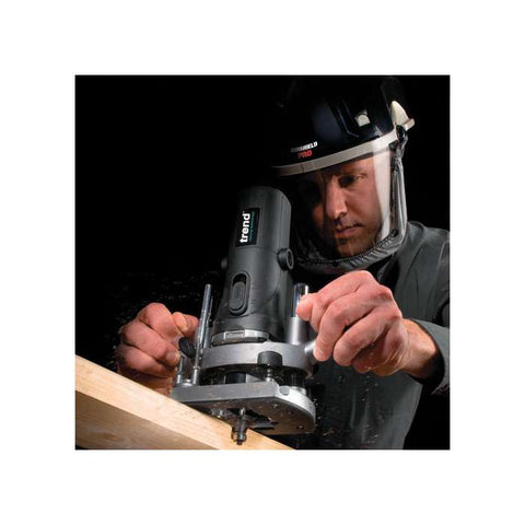 Trend T4ELK 1/4" Variable Speed Router 110V 850W c/w Kitbox