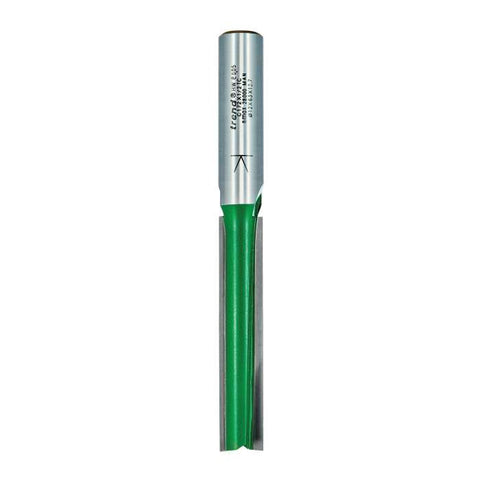 Trend 12mm Dia. x 63mm Two Flute Straight Cutter for use with Trend Lock Jigs C172X1/2TC