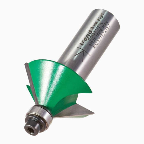 Trend C049X1/2TC 1/2" bearing guided chamfer SELF-GUIDED CHAMFER/BEVEL CUTTER