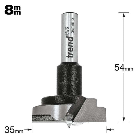 Trend Cylindrical boring bit 35mm WS T420/35X8MMWS