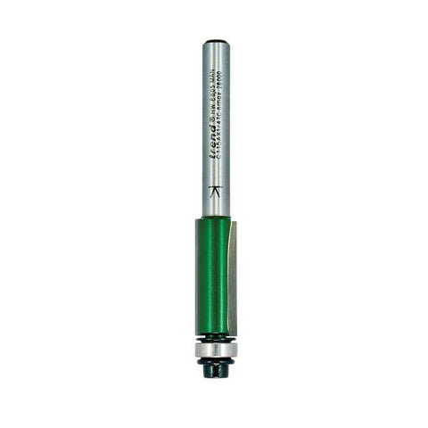 Trend 9.5mm Dia. x 25.4mm Cut Self Guided Trimmer C115AX1/4TC