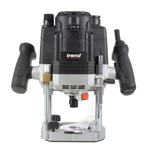 Trend T8ELK 1/2in Dual Mode Plunge Router 110V/2200W With Carry Case