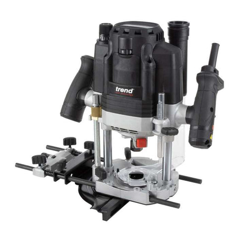 Trend T8ELK 1/2in Dual Mode Plunge Router 110V/2200W With Carry Case