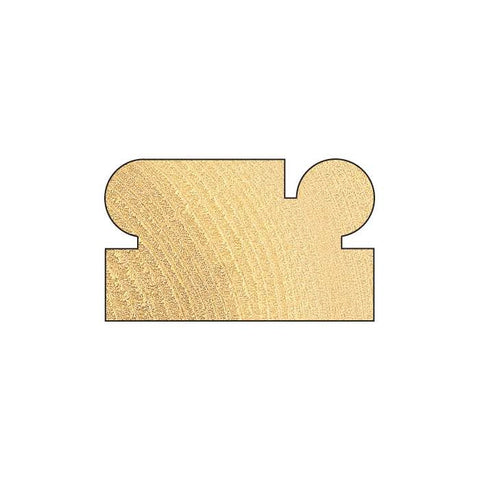 Trend 4.8mm Radius x 16mm Cut Corner Bead Cutter C130X1/4TC