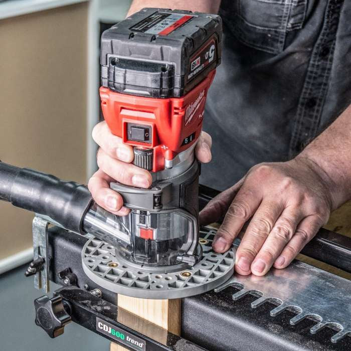 TREND UNIBASE/TRIM 150MM UNIVERSAL TRIM ROUTER SUB-BASE
