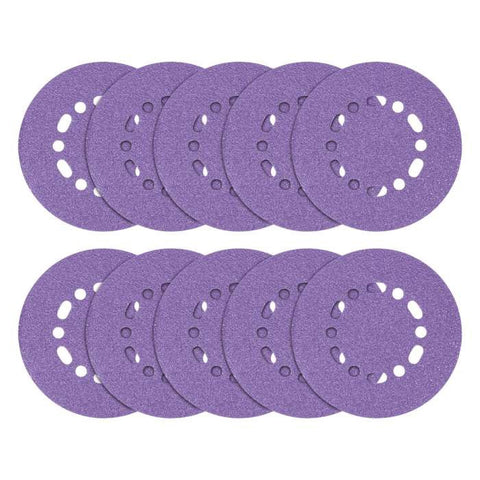 Trend Zirconium Random Orbital Sanding Disc 10pc 150mm 80 grit AB/150/80Z