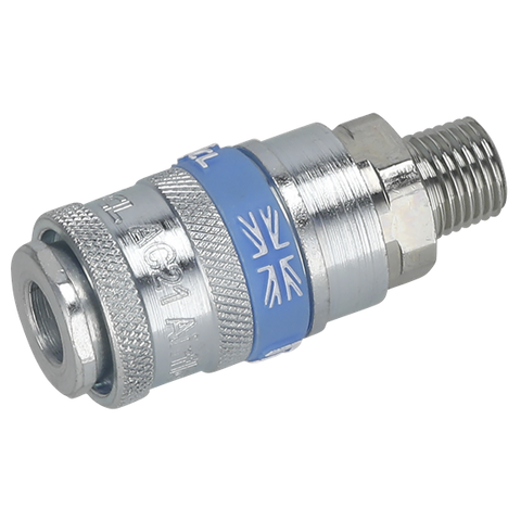 Sealey AC01 PCL Coupling Body Male 1/4"BSPT