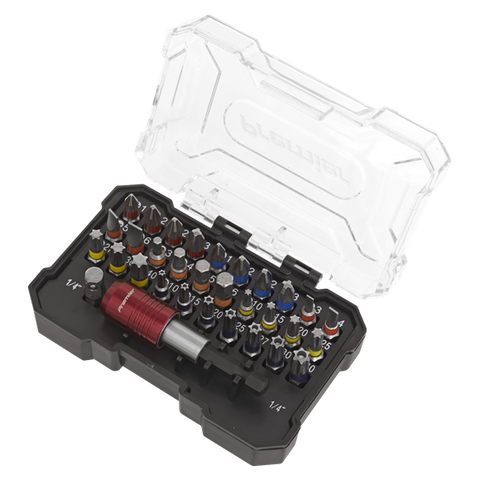 Sealey AK2110 Colour-Coded Bit Set 32Pc