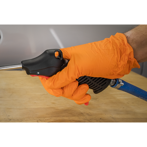 Sealey SA9131 Air Blow Gun 100mm with 1/4"BSP Air Inlet & Safety Nozzle
