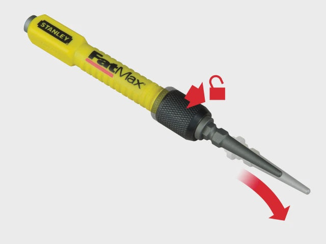 Stanley 1-58-501 Fatmax Interchangeable Two Nail Set STA158501