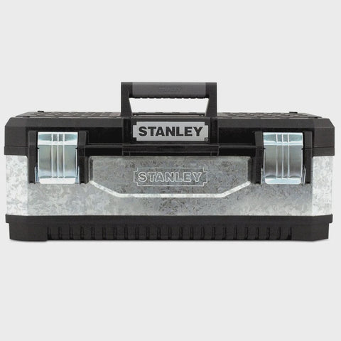 Stanley 1-95-619 Galvanised Metal Toolbox 58cm/23" STA195619