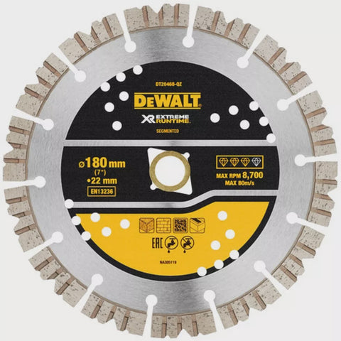 Dewalt 180mm Elite Series All Purpose Diamond Wheel Blade DT20468-QZ