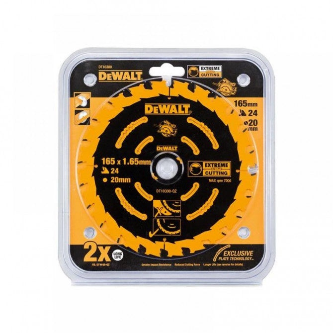 DeWalt 190mm 24T Extreme Framing Circular Saw Blade DT10304-QZ